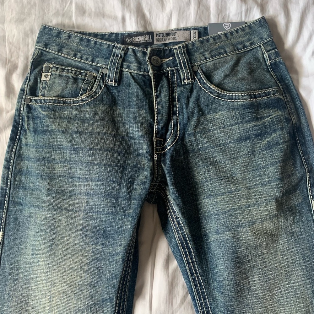 Rock&roll REGULAR FIT BOOTCUT JEANS Size 29-32 BRAND NEW NEVER WORN